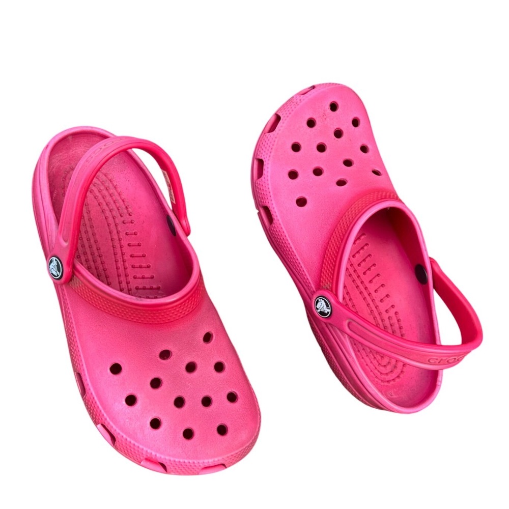 Crocs Adult Classic Clogs‎ Size M7 W9 Dragonfruit Pink Sandals